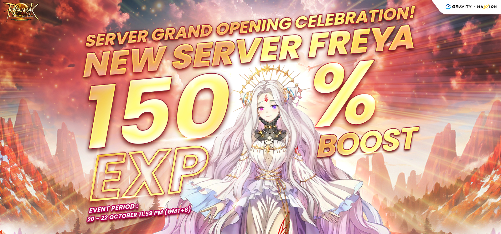 Freya Sever +150% EXP Boost