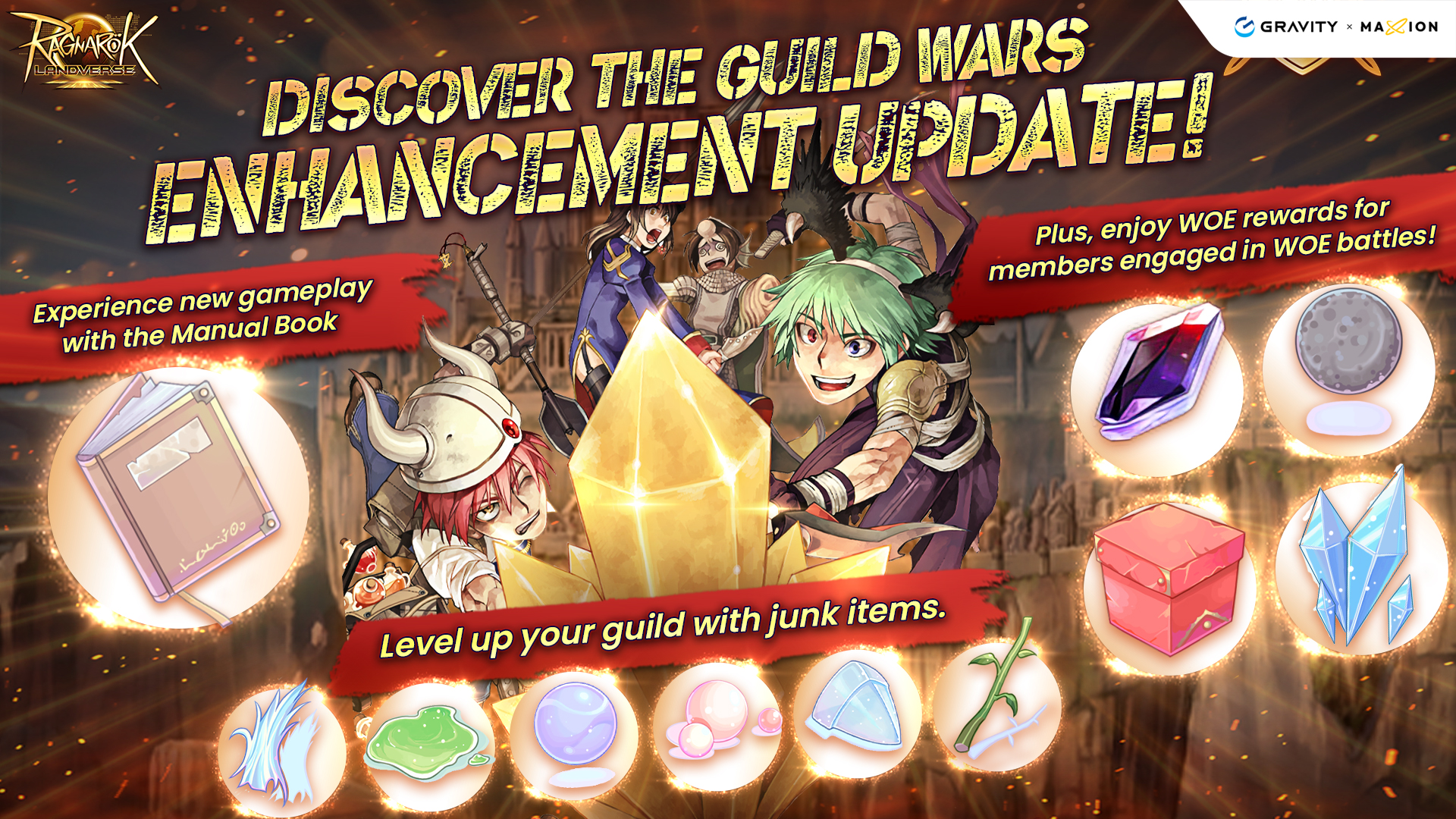 Ragnarok Landverse: Exciting Guild Wars Updates & Rewards for adventure!