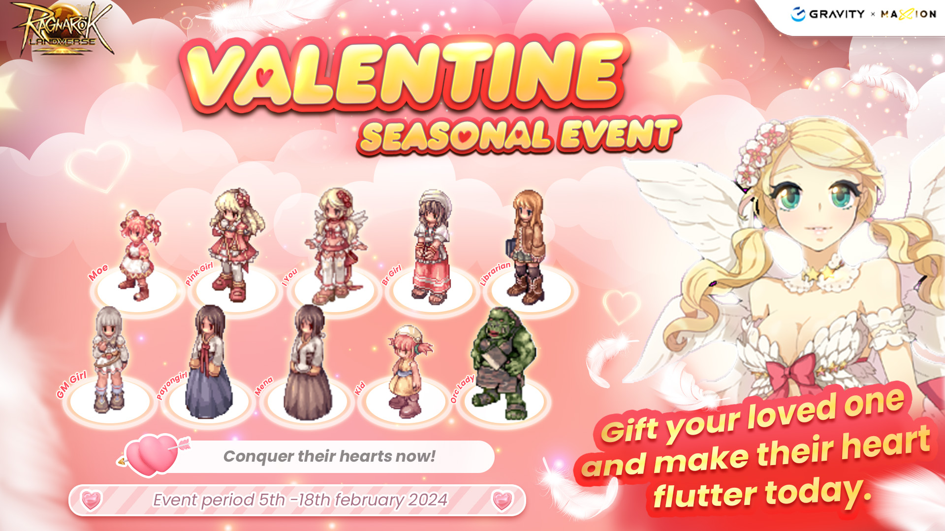 Ragnarok Landverse : Valentine Seasonal Event