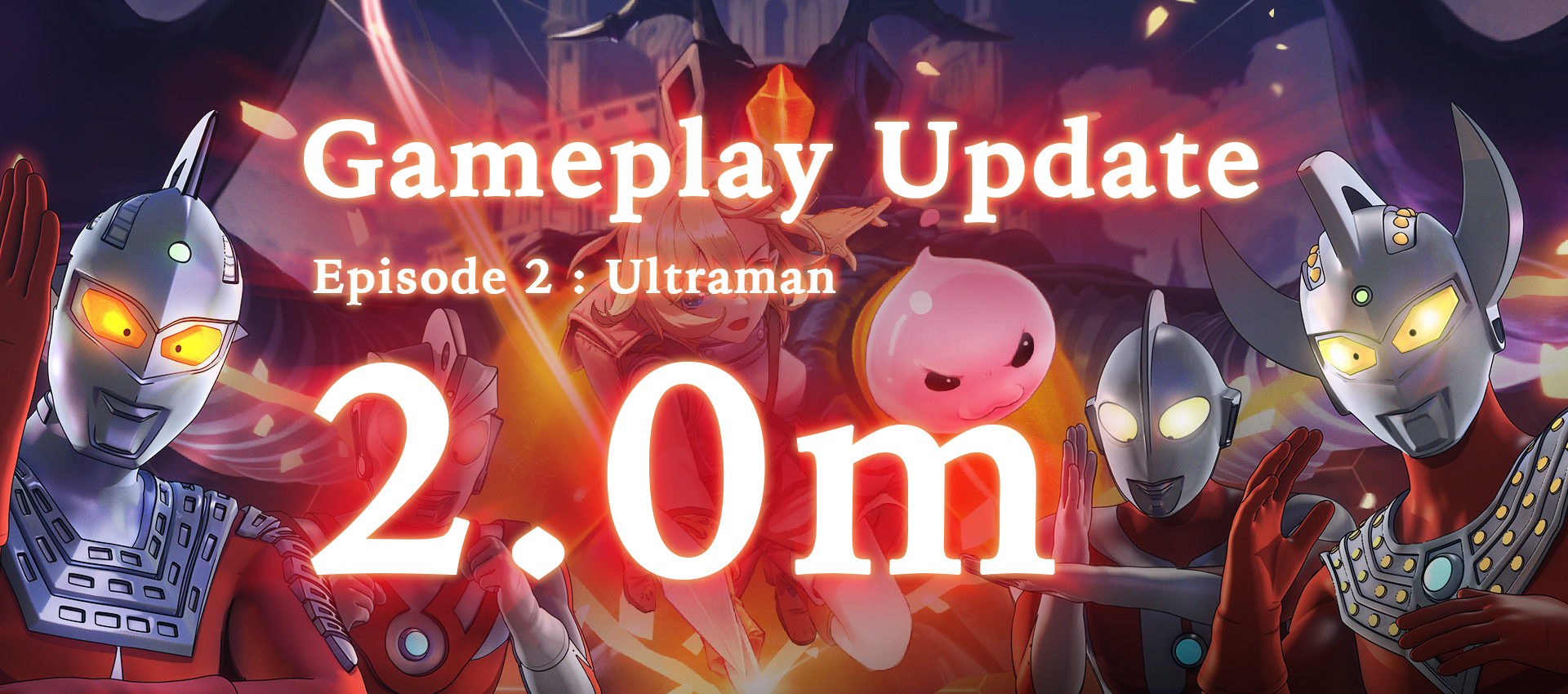 Gameplay Update 2.0M : Ultraman!!