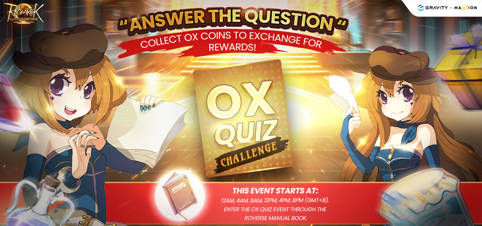 Ragnarok Landverse OX Quiz Challenge