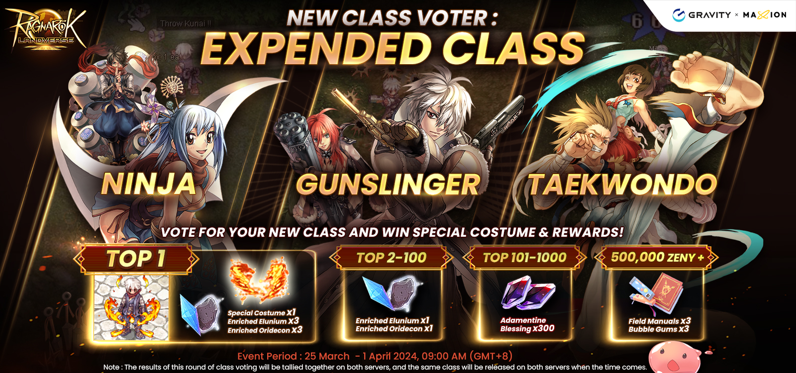 Ragnarok Landverse : New Class voter [Expended Class]