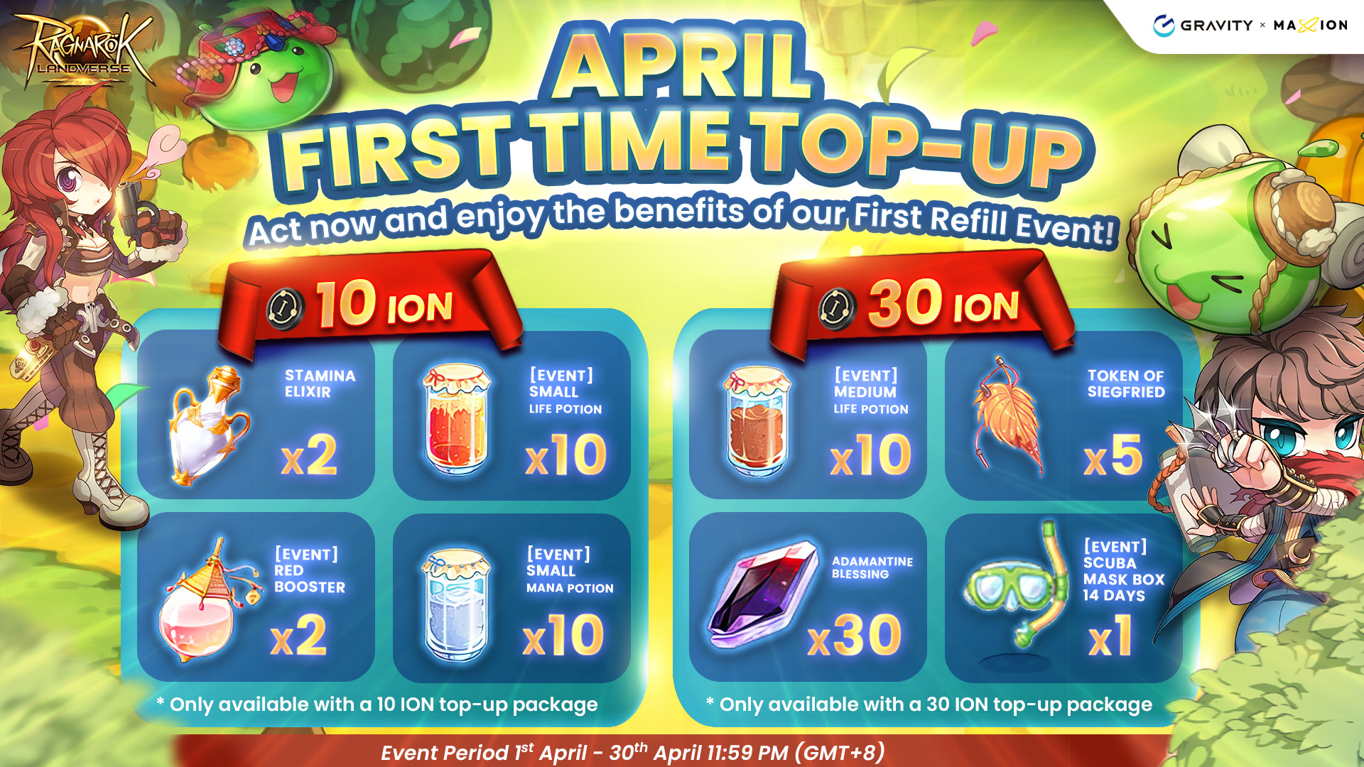 Ragnarok Landverse : April First Refill