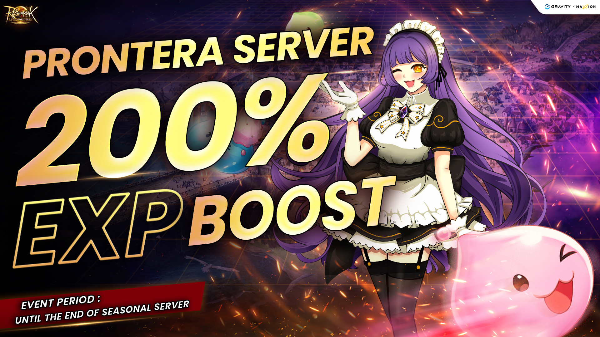 Prontera Server EXP Boost x200%