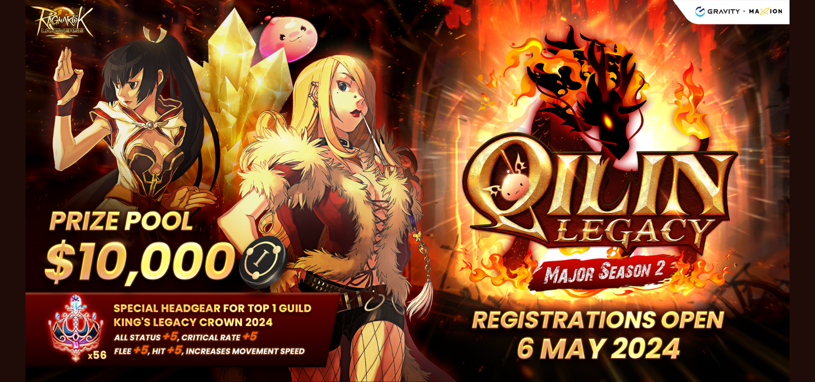 Ragnarok Landverse Tournament Season 2: Forge Your Legacy in the Qilin Legacy Major!