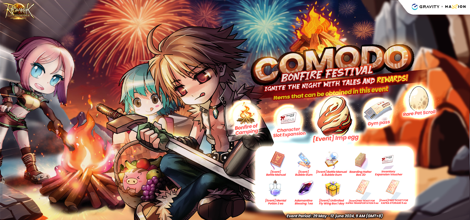 Ragnarok Landverse Comodo Bonfire Festival