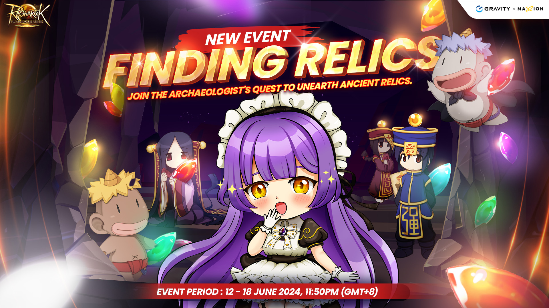 Ragnarok Landverse Event Finding Relics