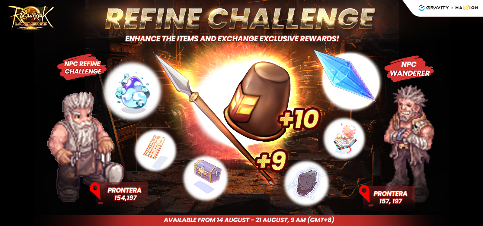 Ragnarok Online Landverse : Refine Challenge Event