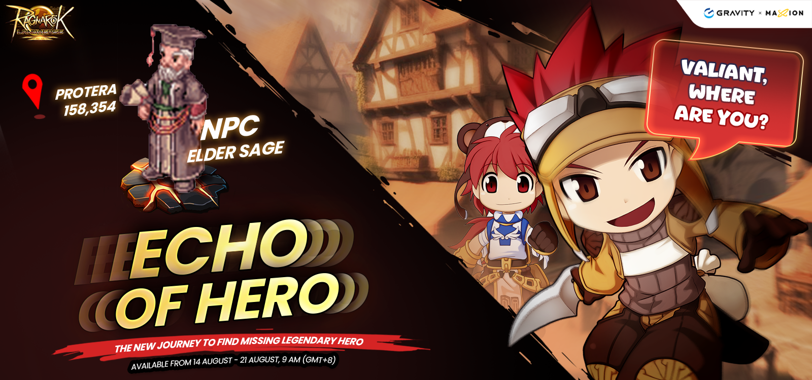 Ragnarok Online Landverse : Echo of hero Event