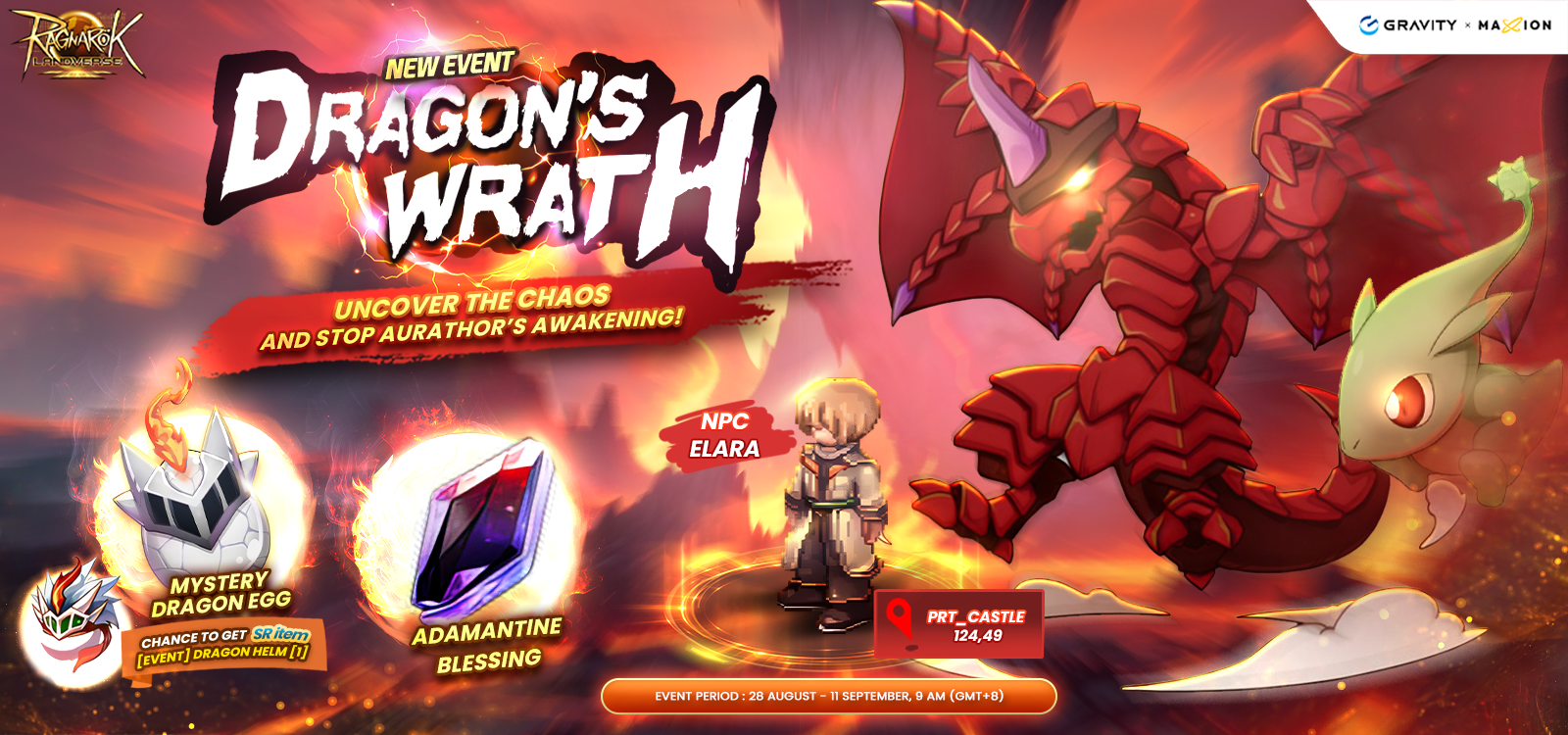 Ragnarok Online Landverse New Event Dragon’s Wrath