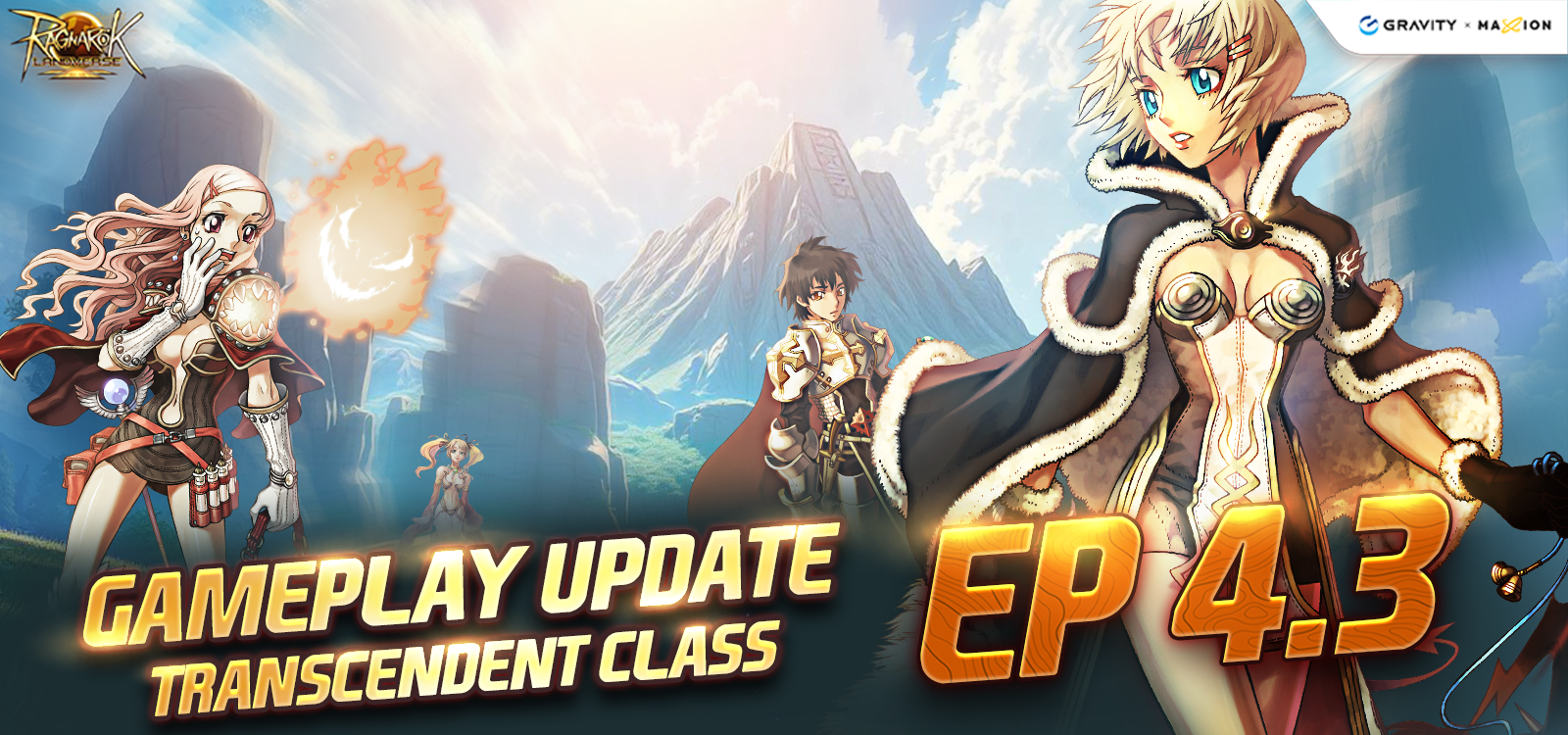 RAGNAROK ONLINE LANDVERSE GAME PLAY UPDATE EP4.3 Transcendent – Classes (High Classes)