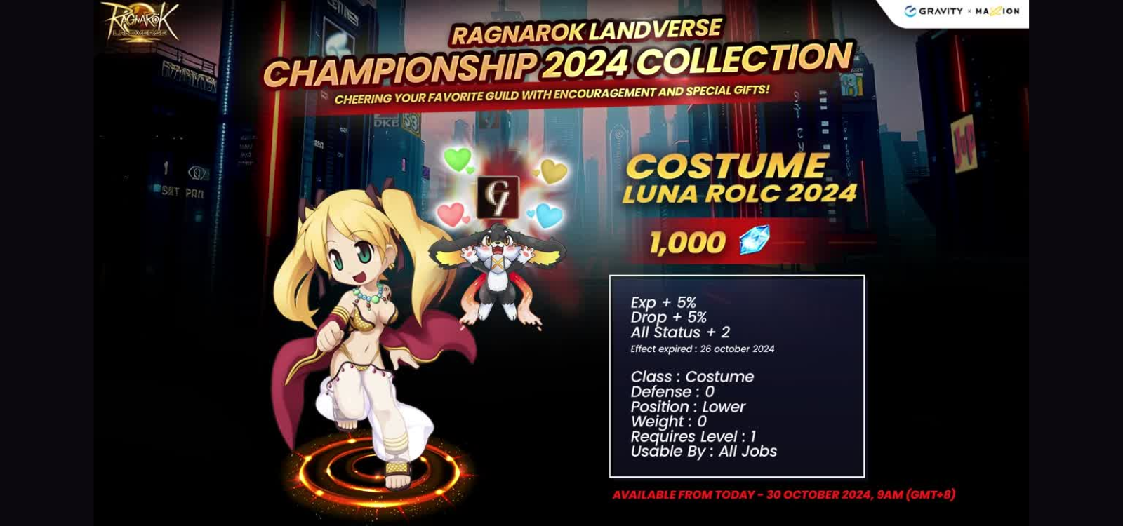 Ragnarok Online Landverse Championship 2024 Collection! – Luna ROLC 2024