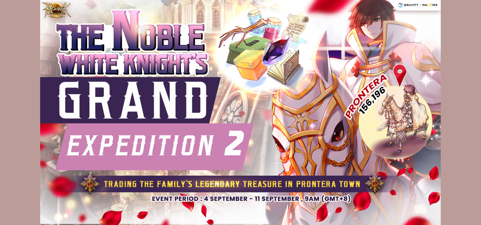 Ragnarok Online Landverse : The Noble White Knight’s Grand Expedition: Trading the Family’s Legendary Treasure in Prontera Town 2