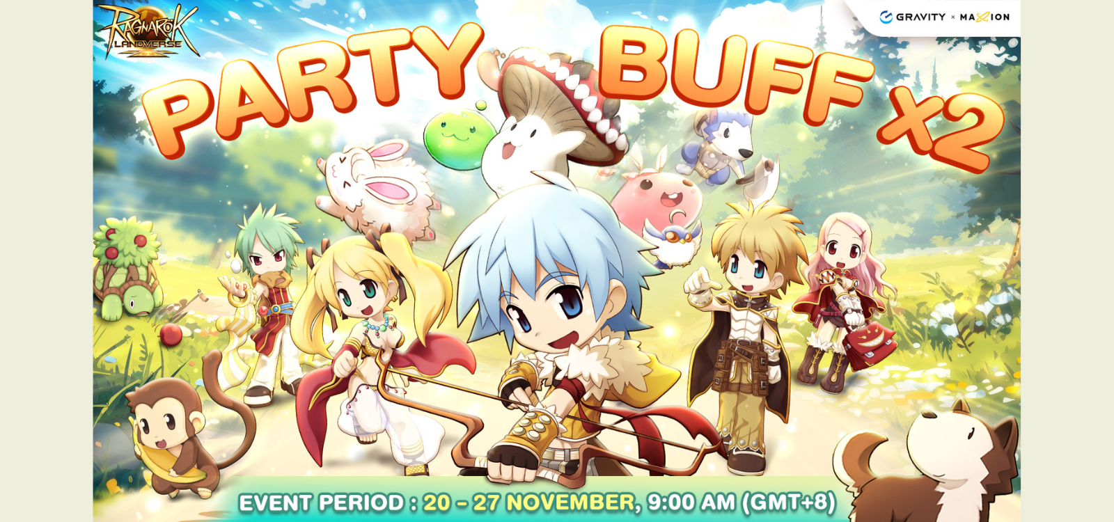 Ragnarok Online Landverse Party Buff X2